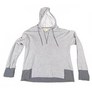 Halcyon XL Gray Hooded Sweatshirt with Drawstring